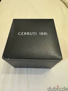 Black Cerruti 1881 New Watch