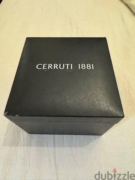 Black Cerruti 1881 New Watch 0