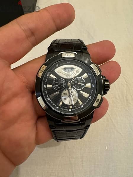 Black Cerruti 1881 New Watch 1