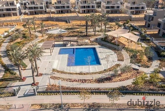 شقة للبيع بسعر رائع فيو لاند سكيب بمساحة 213 متر في بالم هيلز التجمع الخامس PALM HILLS NEW CAIRO 6