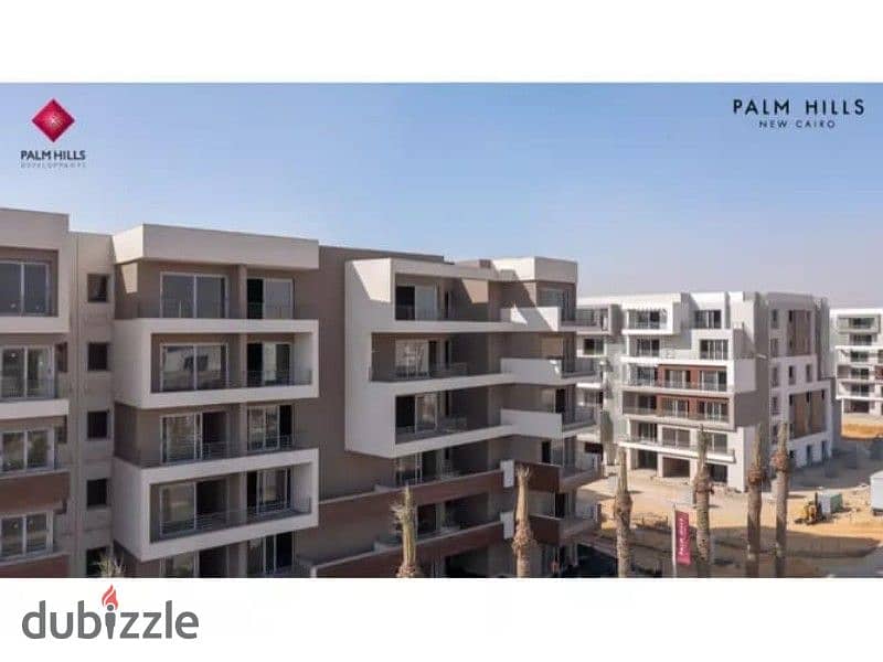 At the lowest price on the market, an apartment for sale with an area of ​​​​205m , a prime location , in PALM HILLS, NEW CAIRO 4