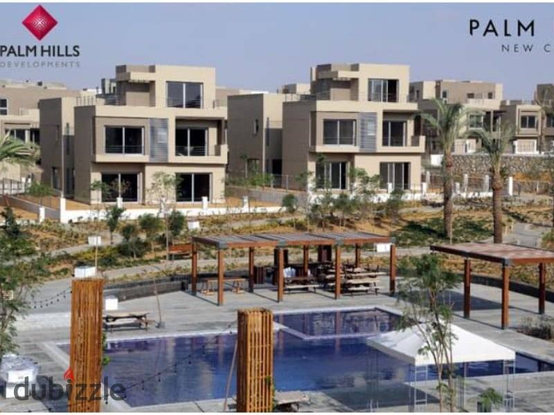 At the lowest price on the market, an apartment for sale with an area of ​​​​205m , a prime location , in PALM HILLS, NEW CAIRO 14