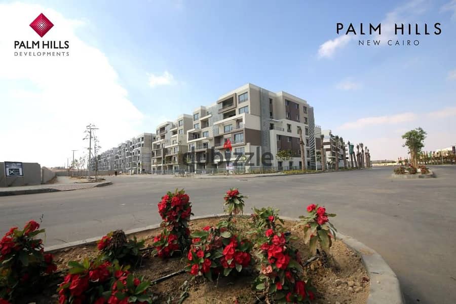 At the lowest price on the market, an apartment for sale with an area of ​​​​205m , a prime location , in PALM HILLS, NEW CAIRO 16