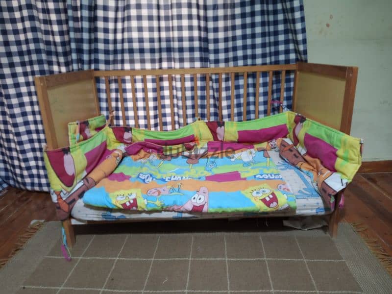 stroller and baby bed for sale 8