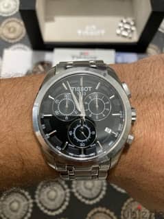 tissot watch original  ساعة تيسوت بجميع مشتملاتها