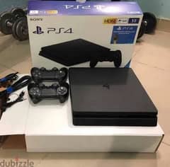 جهازين ps4 soft 9 واحد سليم وواحد فات كل جهاز بالعابة ودراعين