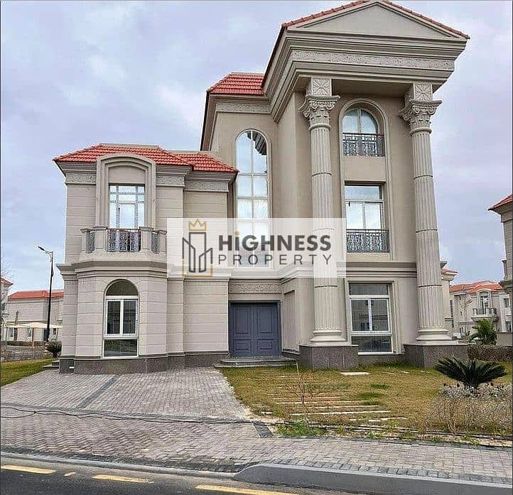 A distinctive villa for sale, immediate delivery, 316 m, at an attractive price in the best location in the heart of New Mansoura, zahya 16