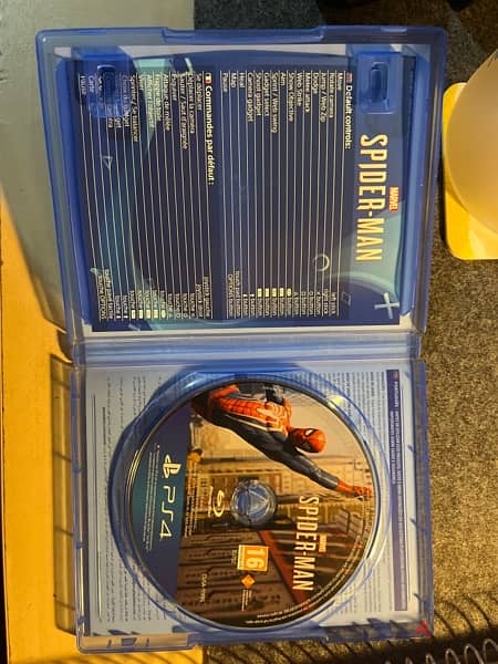 Marvel spiderman PS4 game same as new 2