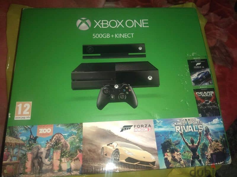 Xbox one 500G with Kinect 1