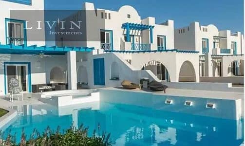 chalet for sale 2BR fully finished  first row from lagoon, in installments, in the Plage Village of Mountain View in Sidi Abdel Rahman, North coast 8