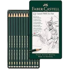 Faber-Castell Graphite Pencils - 12 Levels - Set of 12 Pieces