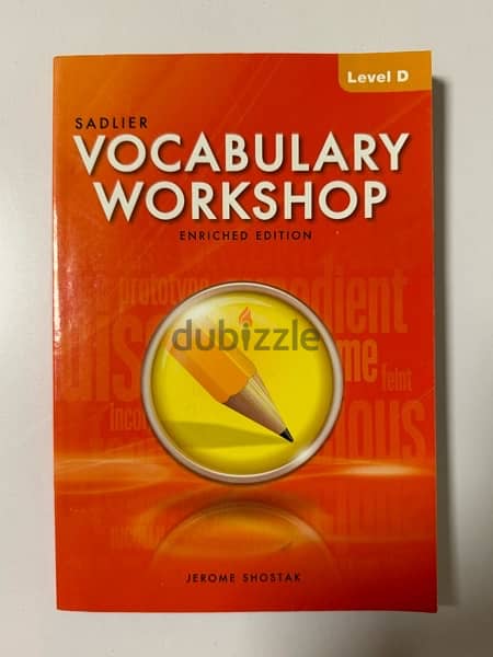 Sadlier Vocabulary Workshop Enriched Edition - Level D 0