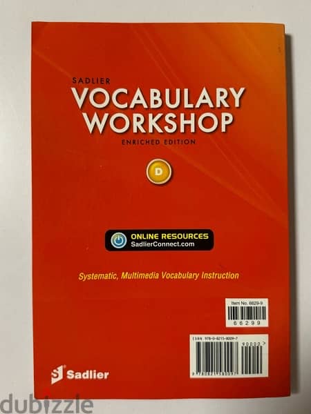 Sadlier Vocabulary Workshop Enriched Edition - Level D 1