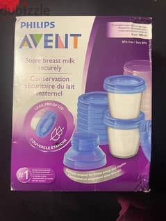 Avent storage cups