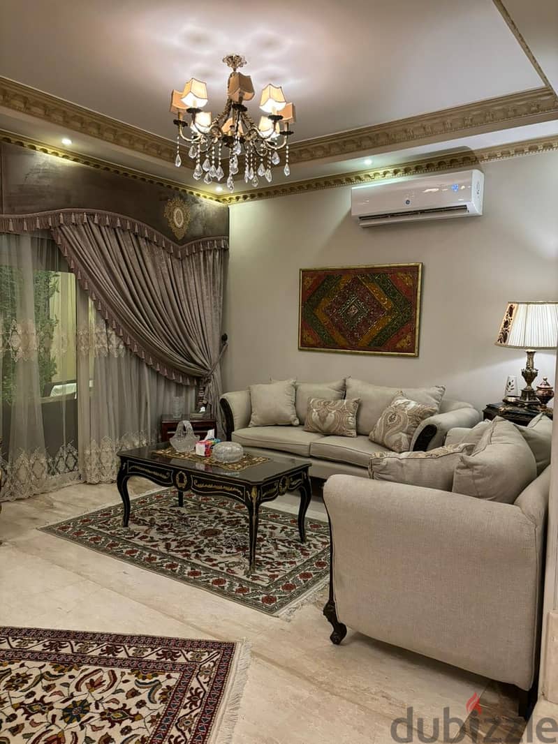 town house للايجار متشطب بالكامل  في ديار بارك dyar park بفيو بحري 4