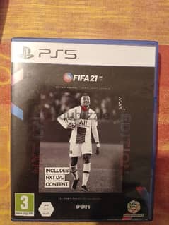 fifa21 ps5 barely used perfect condition