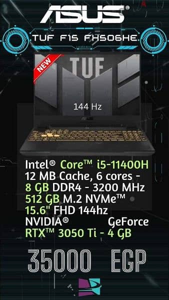 Laptop asus tuf gaming f15 3