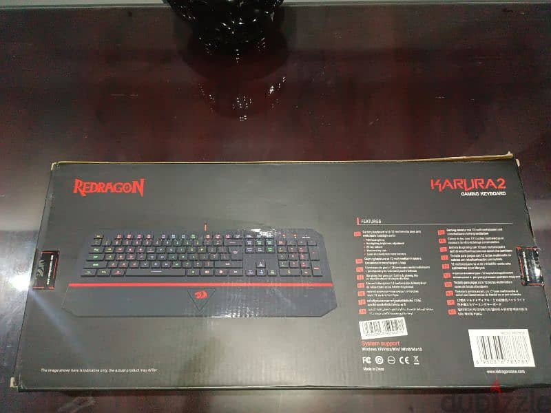 REDRAGON K502 RGB SILENT GAMING KEYBOARD 0