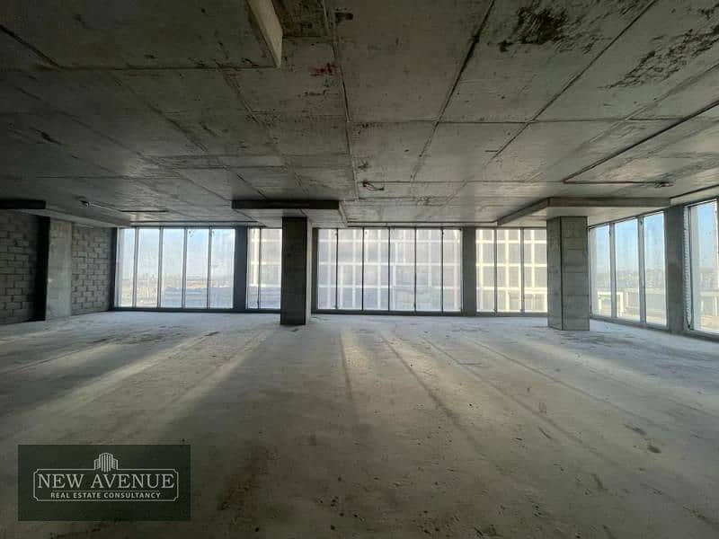 Admin Office 423m for rent at Cairo festival city New Cairo             S/AR 148 1