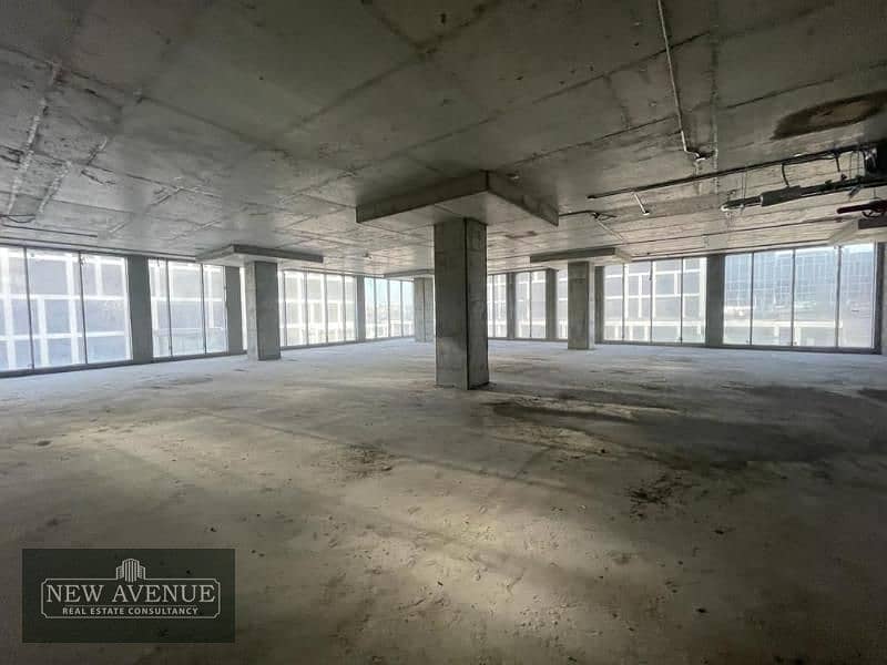 Admin Office 423m for rent at Cairo festival city New Cairo             S/AR 148 3