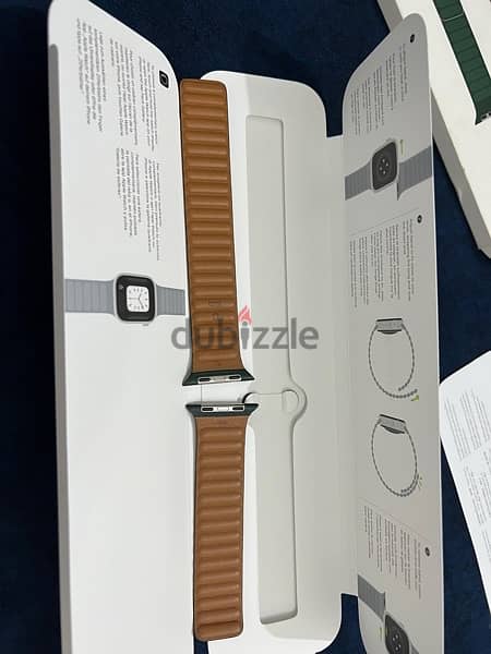 Apple Watch Leather Link 4