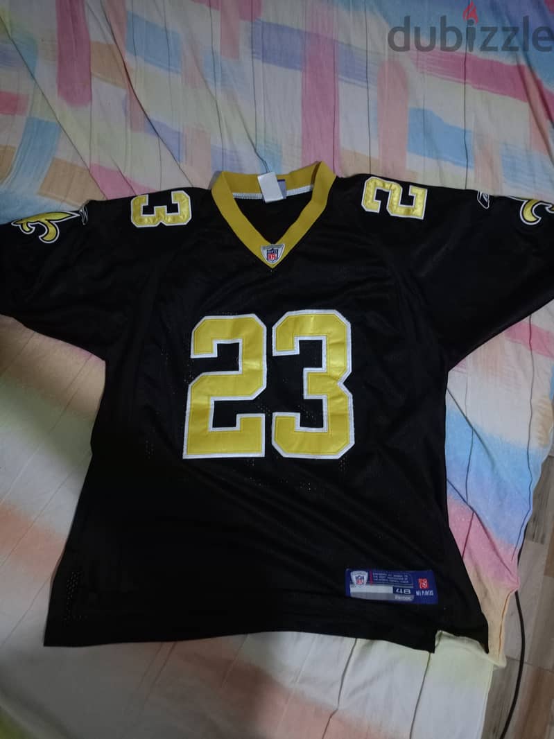 Authentic Pierre Thomas New Orleans Saints NFL Jersey - Size 48 - Exce 1