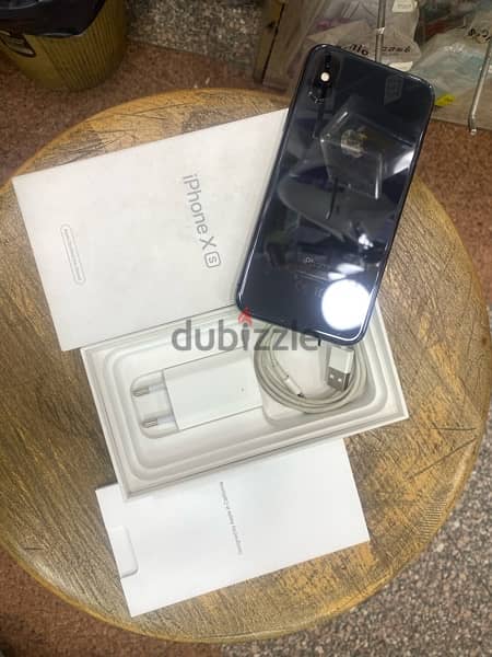 iPhone XS 512G Gray  بحالة الجديد 1