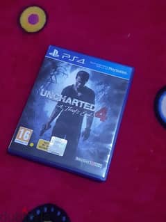 uncharted4 ps4 cd