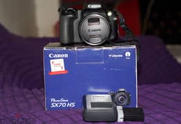 كاميرا canon powershot sx70hs بحالة الزيرو