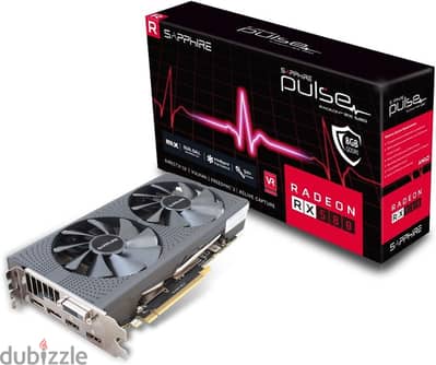 كارت شاشة Rx 580 8gb saphire