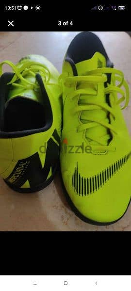 Nike Mercurial Soccer Shoes size 45-46 1