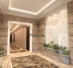 For sale, an apartment in Beit Al Watan, the second district, minutes from Al Nawadi Street, View Zone, and Suez Road, with installments over 7 years