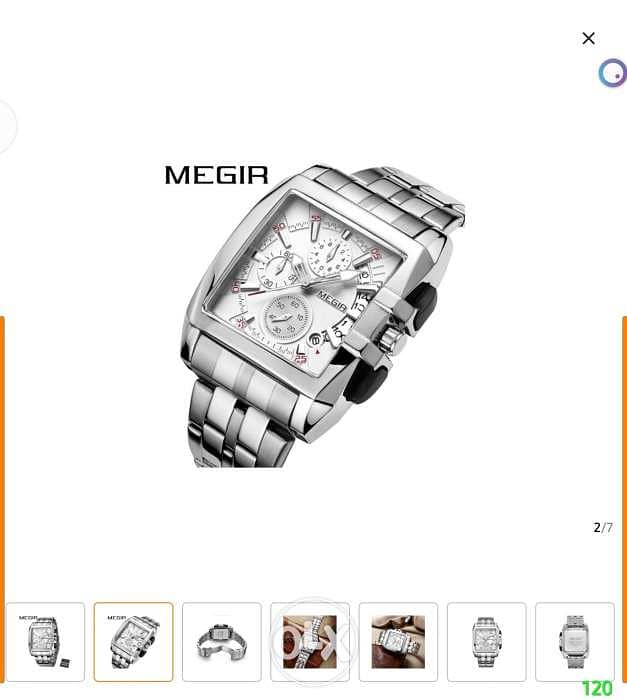 MEGIR stainless watch 2