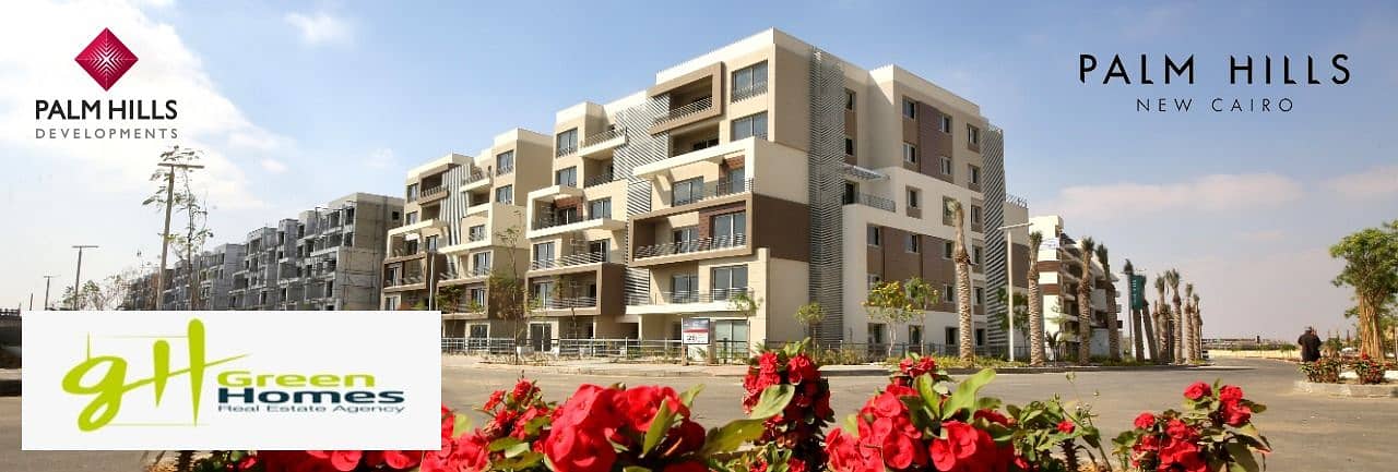 Apartment With Garden Under market price In Palm Hills New Cairo 0