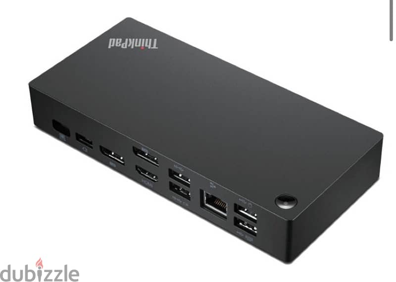 دوك ستيشن Thinkpad Universal usb-c جديد لم يستخدم 1