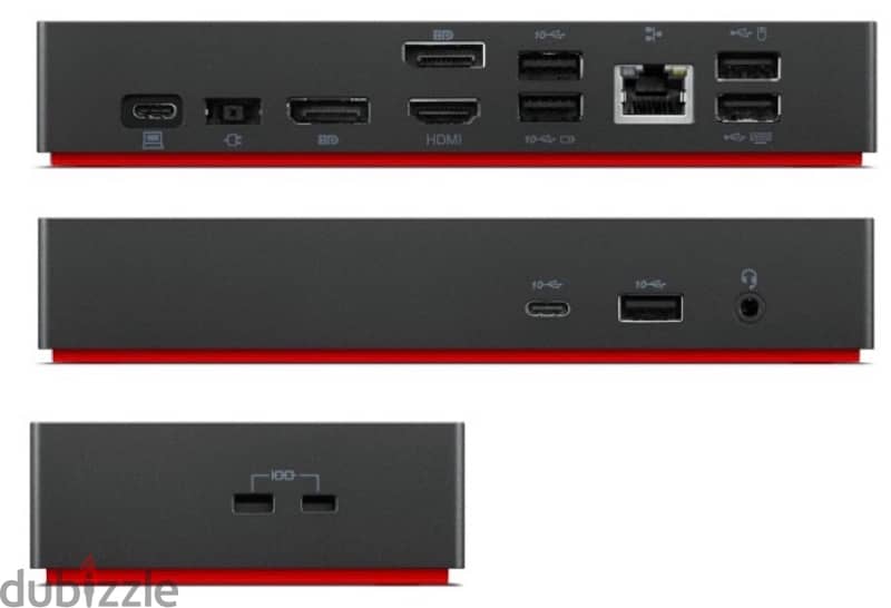 دوك ستيشن Thinkpad Universal usb-c جديد لم يستخدم 2