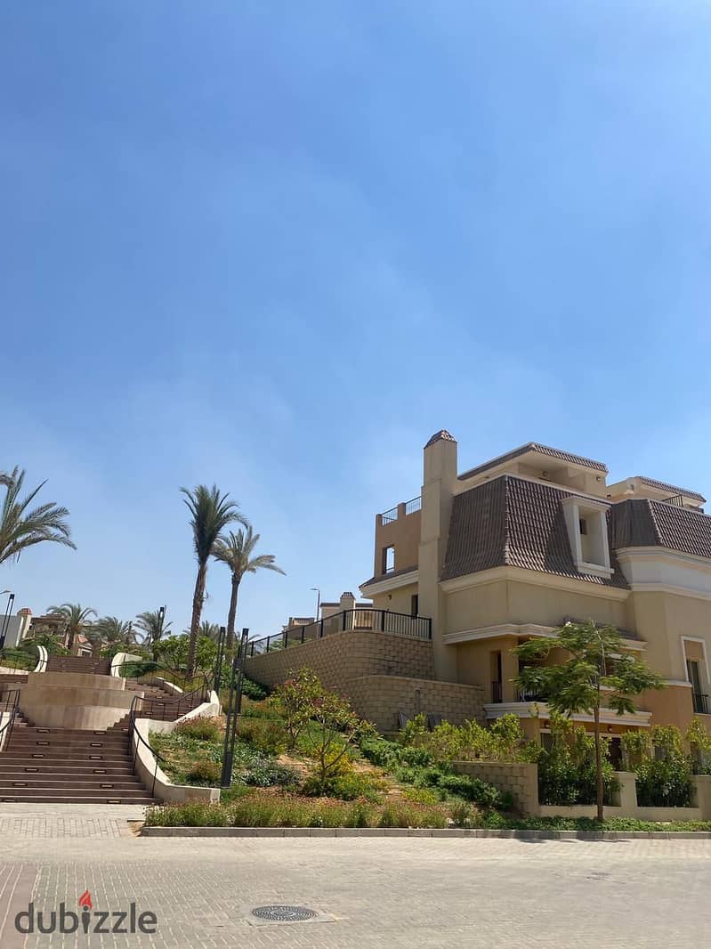 Apartment for sale, 3 bedroom  with a great view in Sarai City Compound, a very distinctive division in front of Cairo airport 7