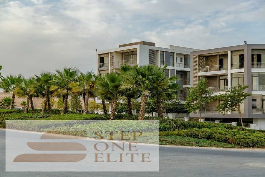 Apartments for sale in installments with a 5% down payment in a compound in the first settlement in front of the Marriott Hotel 1