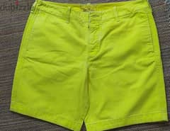 شورت chino اصفر من Hollister مقاس 36