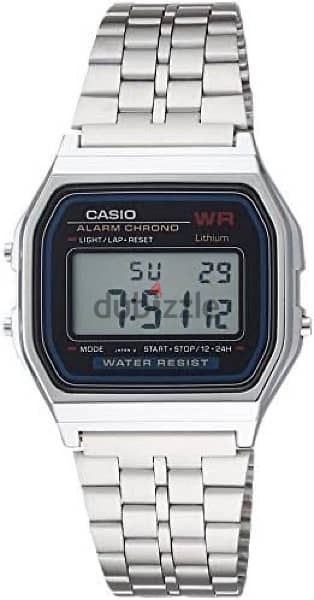 Casio for Men - Digital Stainless Steel Band Watch - A159W 1