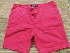 شورت احمر Chino من American Eagle مقاس 36