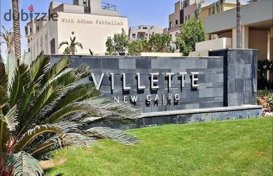 Immediate receipt of an Apartment connected to Villette Sodic AC's Fifth Settlement in front AUC 6