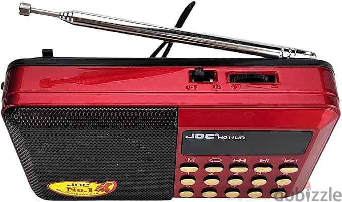 Original JOC Portable fm radio, stereo sound, strong pure signal 1