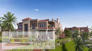 Villa with private garden for sale at the price of an apartment in Sarai Compound - Mostaqbal City, directly next to Madinaty