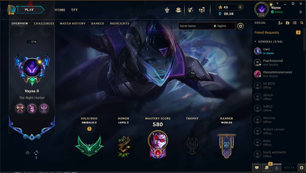 account League of Legends 4