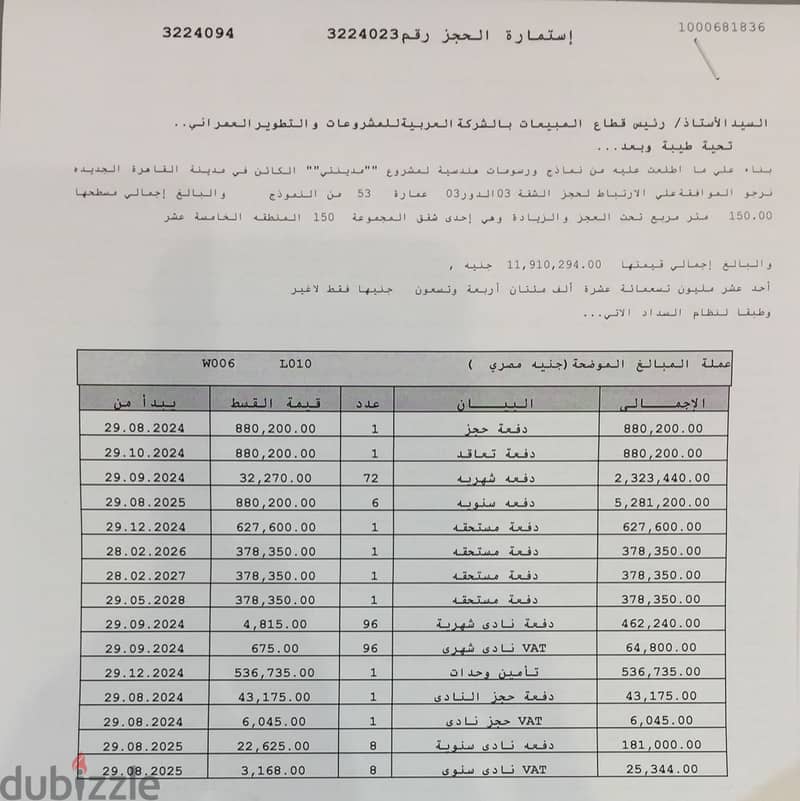 شقة 150 م للبيع فى مدينتى فيو جاردن استلام فورى 9