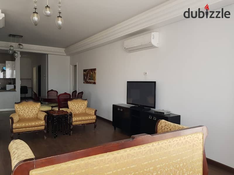 For Rent Furnished Apartment in Front Of AL Zohour Club in New Cairo 1