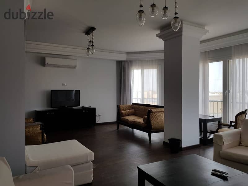 For Rent Furnished Apartment in Front Of AL Zohour Club in New Cairo 2