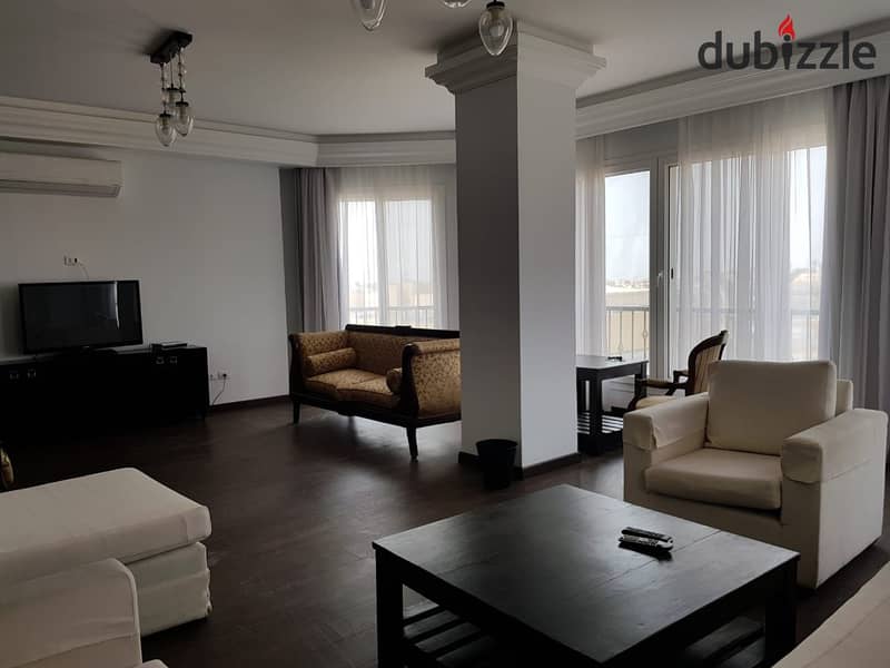 For Rent Furnished Apartment in Front Of AL Zohour Club in New Cairo 11