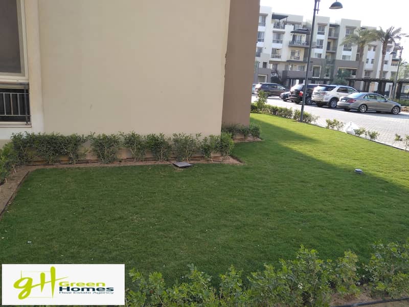 Fully finished Duplex Garden 294m for rent with attractive price in Uptown Cairo 4